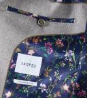 Skopes Mens Jude Herringbone Suit Jacket - Stone