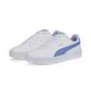 Skye Clean Women's Sneakers in White/Lavendar Pop/Team Gold, Size 8.5 by Puma