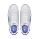 Skye Clean Women's Sneakers in White/Lavendar Pop/Team Gold, Size 8.5 by Puma