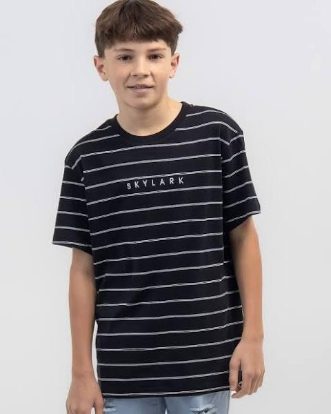 Skylark Boys' Expanse T-Shirt in Black | Size 12