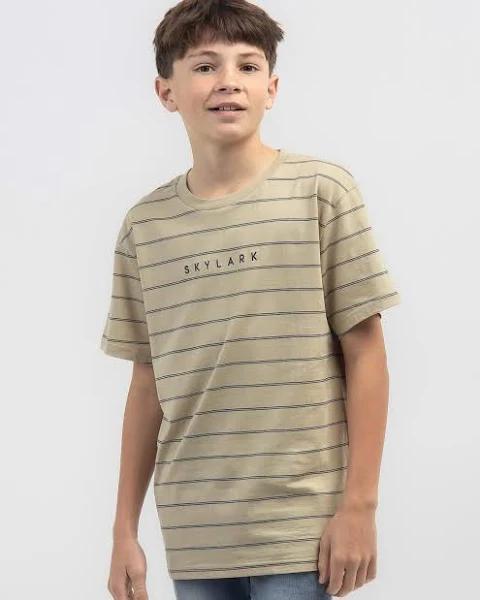 Skylark Boys' Expanse T-Shirt in Natural | Size 12