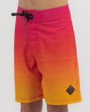 Skylark Boys' Fader Board Shorts in Coral | Size 16