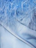 Sleeper Boheme Feather Nightgown Blue