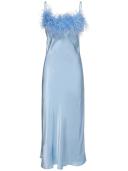 Sleeper Boheme Feather Nightgown Blue