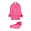 Sleeper - Party Pajama Set (with feathers), Women , Pink