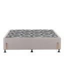 SleepMaker Opus Standard Fabric Bed Base with Bracket Dune King Single
