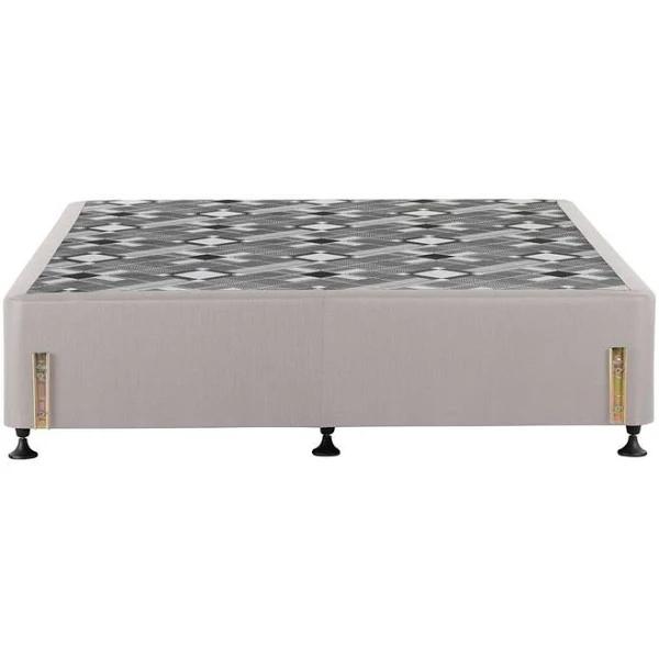 SleepMaker Opus Standard Fabric Bed Base with Bracket Dune King Single