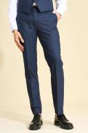 Slim Check Suit Trouser