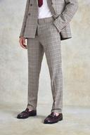 Slim Check Suit Trousers