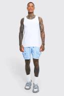 Slim Fit 3D Pocket Cargo Shorts