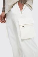 Slim Fit Elastic Waist Lightweight Cargo Jogger