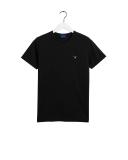 Slim Fit Piqué T-Shirt XS / Black / Black