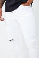 Slim Flare Contrast Gusset Detail Jeans