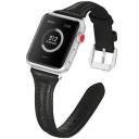 Slim Leather Band For Apple Watch, AU Straps For iWatch, Flower 2 / 38mm, 40mm & 41mm