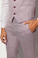 Slim Textured Suit Trouser