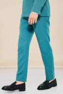 Slim Textured Suit Trousers