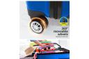 Slimbridge 20" Luggage Suitcase Code Lock Hard Shell Travel Carry Bag Blue
