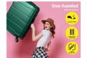 Slimbridge 28 Inch Expandable Luggage Travel Suitcase - Green