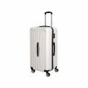Slimbridge Waterproof 30" TSA Luggage Trolley Travel Suitcase - White