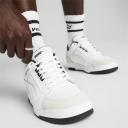 Slipstream Lo Retro Trainers Shoes in White/Vaporous Gray, Size 8 by Puma