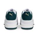 Slipstream Unisex Sneakers in White/Varsity Green, Size 4 by Puma