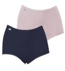 Sloggi Maxi Brief Dark Grey/Pink 2 Pack Assorted 22