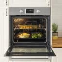 SMAKSAK Forced Air Oven W Pyrolytic Funct, Stainless Steel