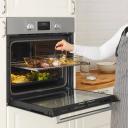 SMAKSAK Forced Air Oven W Pyrolytic Funct, Stainless Steel