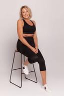 Smart Pocket 3/4 Length Tight - Black 2XL