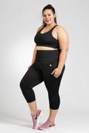 Smart Pocket 3/4 Length Tight - Black 2XL