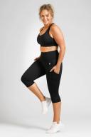 Smart Pocket 3/4 Length Tight - Black M