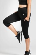 Smart Pocket 3/4 Length Tight - Black M