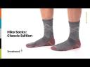 Smart Wool Womens Classic Ski Hike Crew Socks - Small
