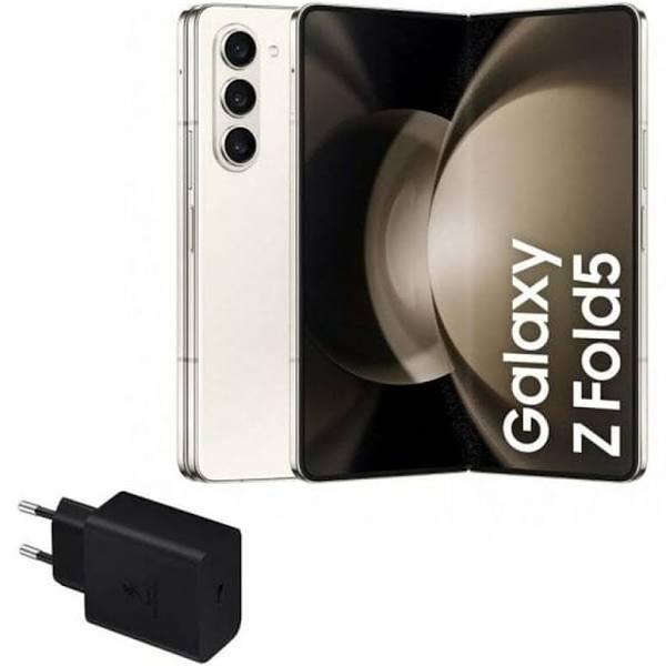 Smartphone Samsung Galaxy Z Fold5 Cream 512 GB Octa Core 12 GB Ram 7,6"