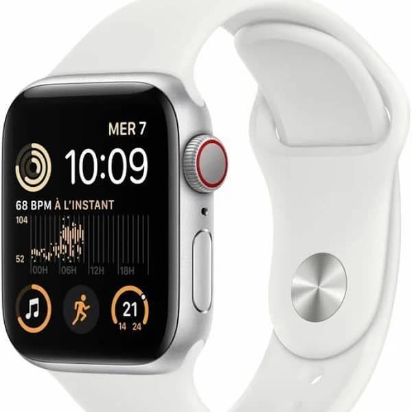Smartwatch Apple Watch SE WatchOS 9 4G GPS White