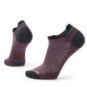 Smartwool Argyle Purple Run Zero Cushion Low Ankle Socks XL