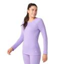 Smartwool Classic Thermal Merino Crew - Womens Black Cherry Heather / Medium