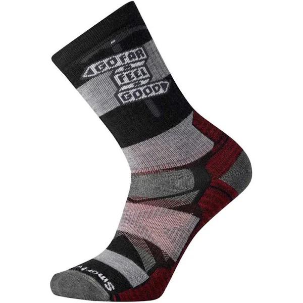 Smartwool Everyday Hudson Trail Crew Socks, Charcoal, Large