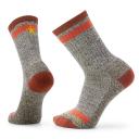 Smartwool Everyday Larimer Crew Socks, Black-Taupe Heather, Large