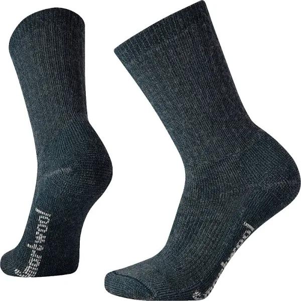 Smartwool Hike Classic Edition Full Cushion Solid Crew Ladies Walking Socks - Twilight Blue