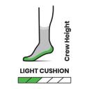 Smartwool Hike Leaf Pattern Socks Blue White Women - L