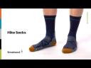 Smartwool Hike Unisex Light Cushion Stripe Crew Socks - Light Grey