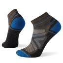 Smartwool Men's Hike Light Cushion Spiked Stripe Crew Socks, Light Gray, Large