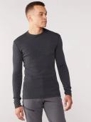 Smartwool Men's Merino 250 Baselayer Crew, Charcoal Heather, Large
