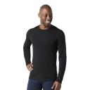 Smartwool Men's Merino 250 Baselayer Crew, Charcoal Heather, Large