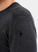 Smartwool Merino 250 Crew Mens Base Layer Top - Charcoal Heather