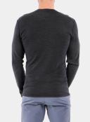 Smartwool Merino 250 Crew Mens Base Layer Top - Charcoal Heather
