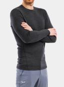 Smartwool Merino 250 Crew Mens Base Layer Top - Charcoal Heather