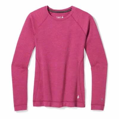 Smartwool Merino 250 Long Sleeve Base Layer Top Pink Women - S