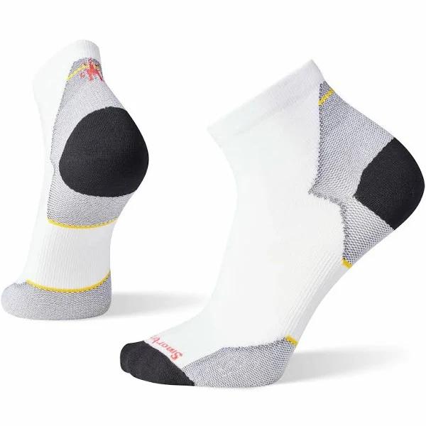Smartwool PhD Run Ultra Light Cushion Micro Socks Women's White / M